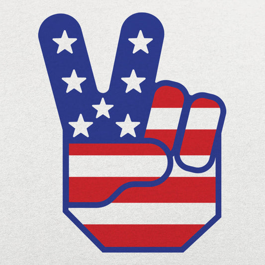 Flag Peace Sign