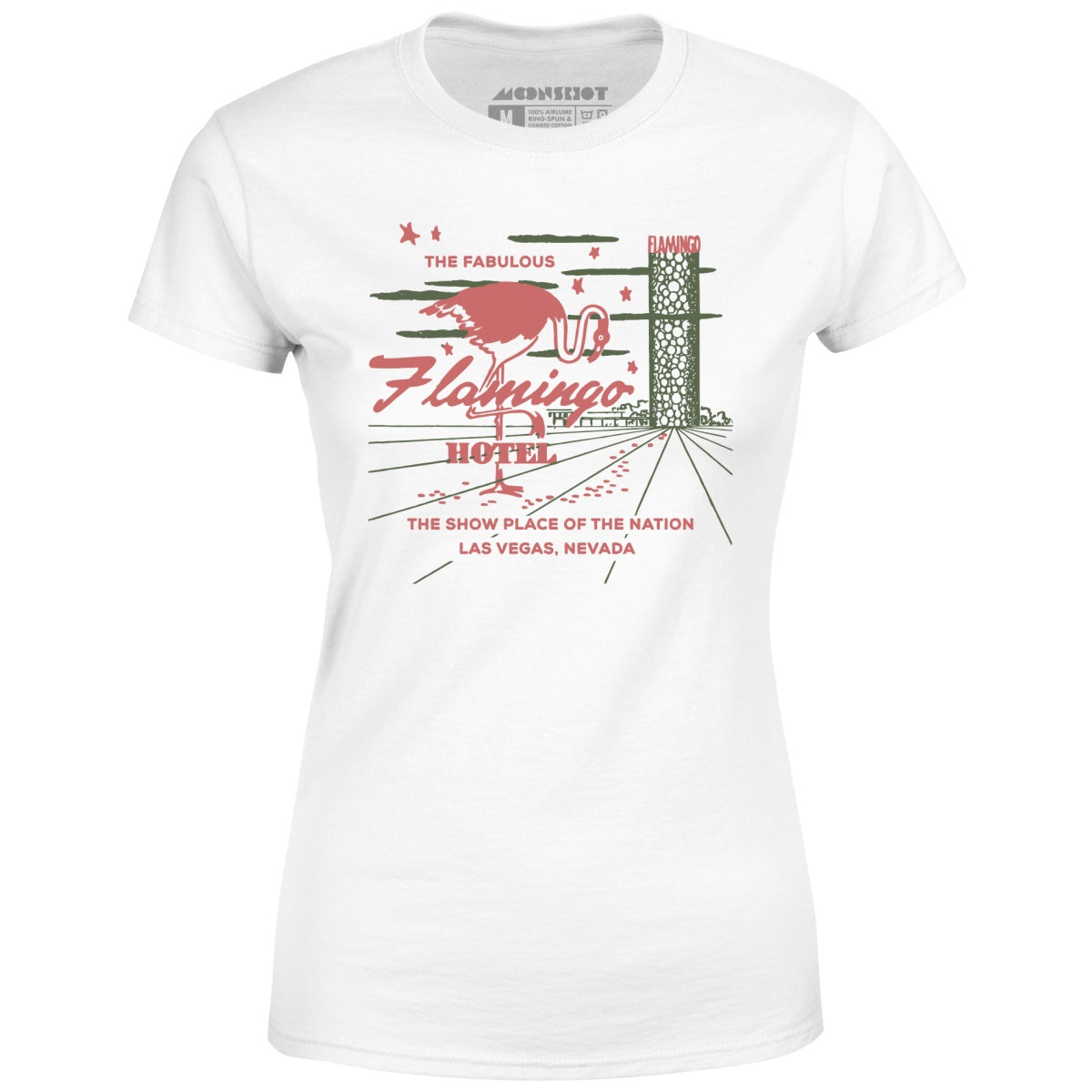 Flamingo Hotel v4 - Vintage Las Vegas - Women's T-Shirt