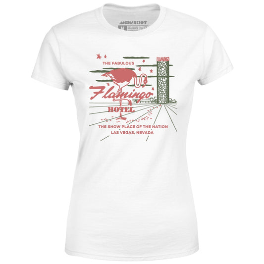Flamingo Hotel v4 - Vintage Las Vegas - Women's T-Shirt
