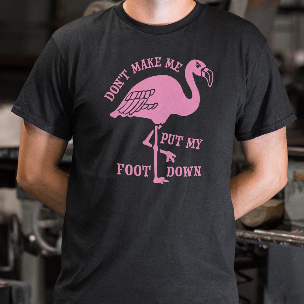 Flamingo Foot Down