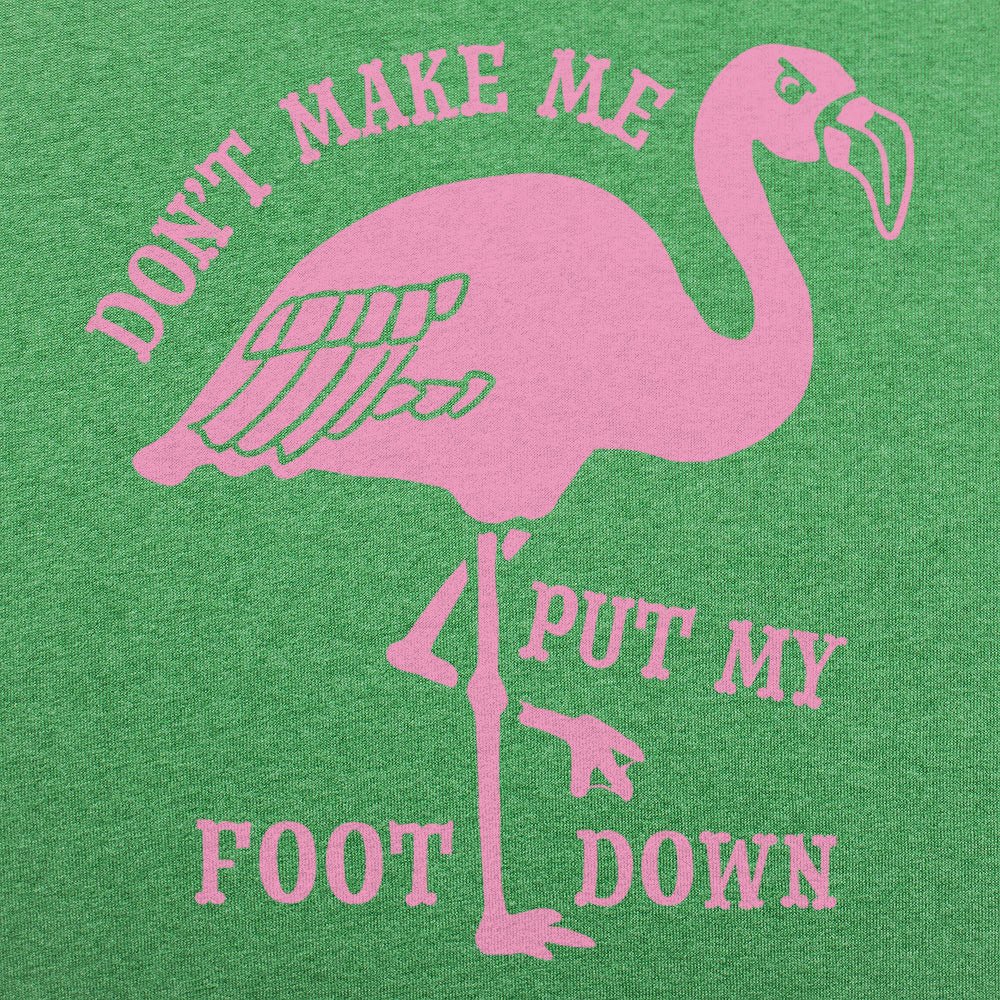 Flamingo Foot Down