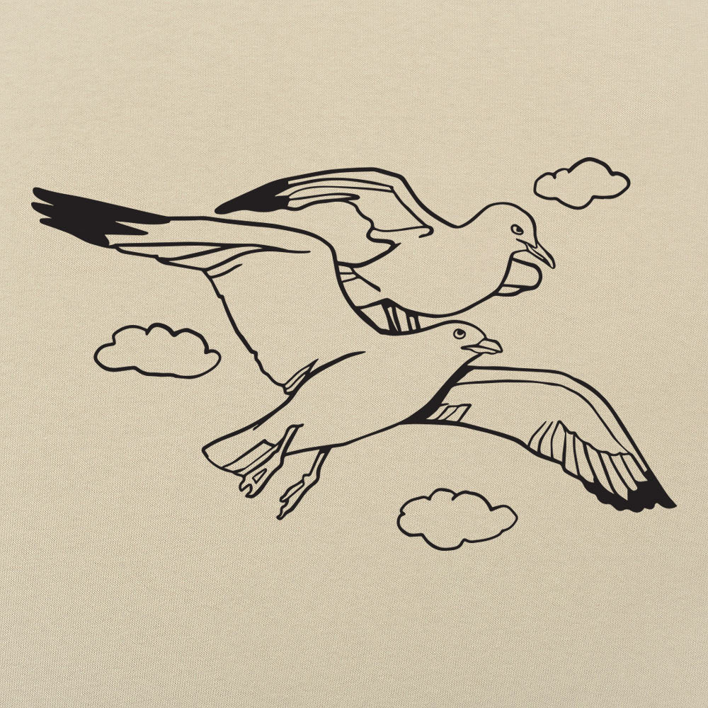 Flying Gulls