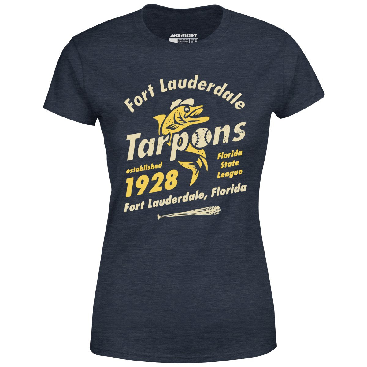Fort Lauderdale Tarpons - Florida - Vintage Defunct Baseball Teams - Women's T-Shirt