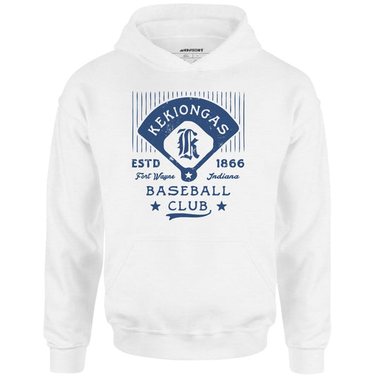 Fort Wayne Kekiongas - Indiana - Vintage Defunct Baseball Teams - Unisex Hoodie