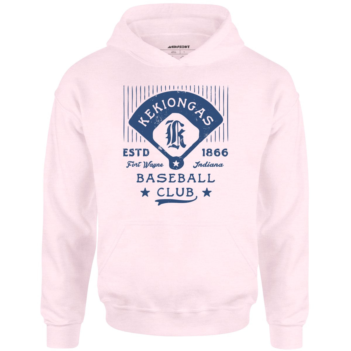 Fort Wayne Kekiongas - Indiana - Vintage Defunct Baseball Teams - Unisex Hoodie