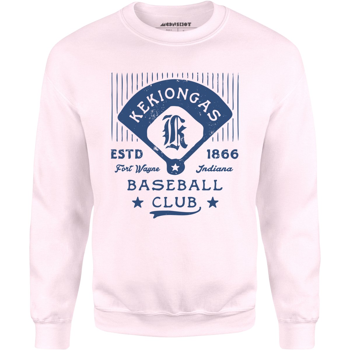 Fort Wayne Kekiongas - Indiana - Vintage Defunct Baseball Teams - Unisex Sweatshirt