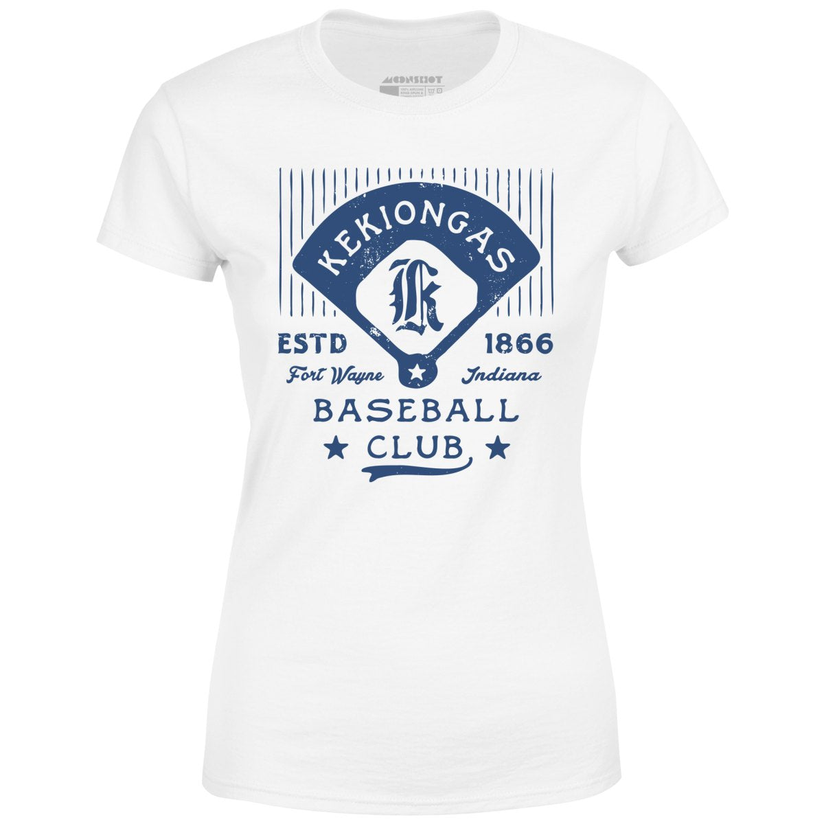 Fort Wayne Kekiongas - Indiana - Vintage Defunct Baseball Teams - Women's T-Shirt