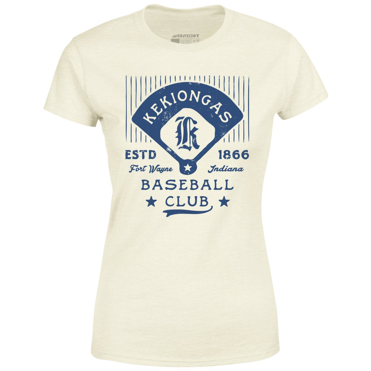 Fort Wayne Kekiongas - Indiana - Vintage Defunct Baseball Teams - Women's T-Shirt