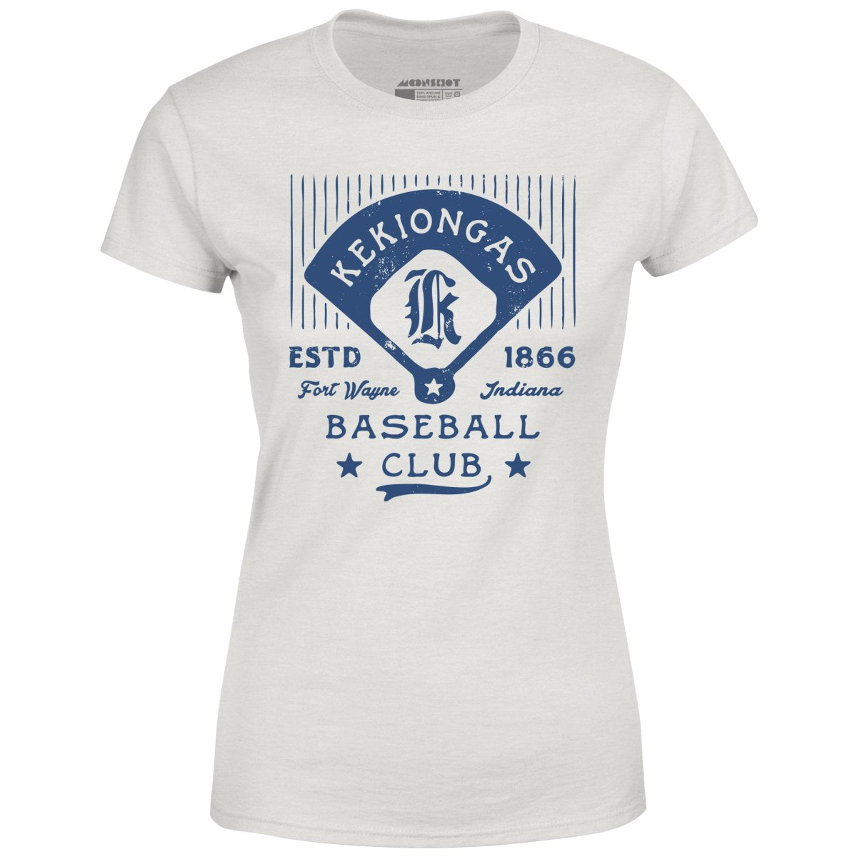 Fort Wayne Kekiongas - Indiana - Vintage Defunct Baseball Teams - Women's T-Shirt