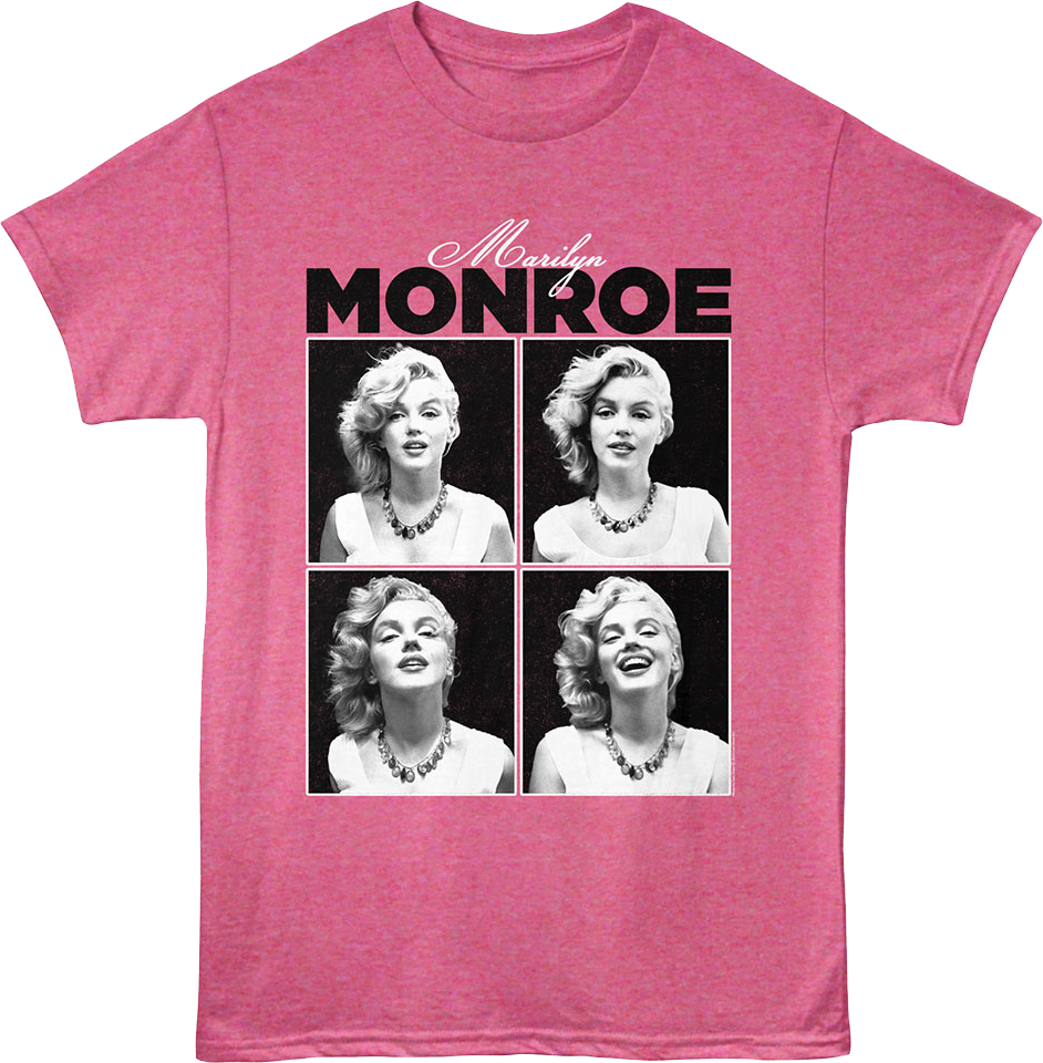 Four Photos Marilyn Monroe T-Shirt