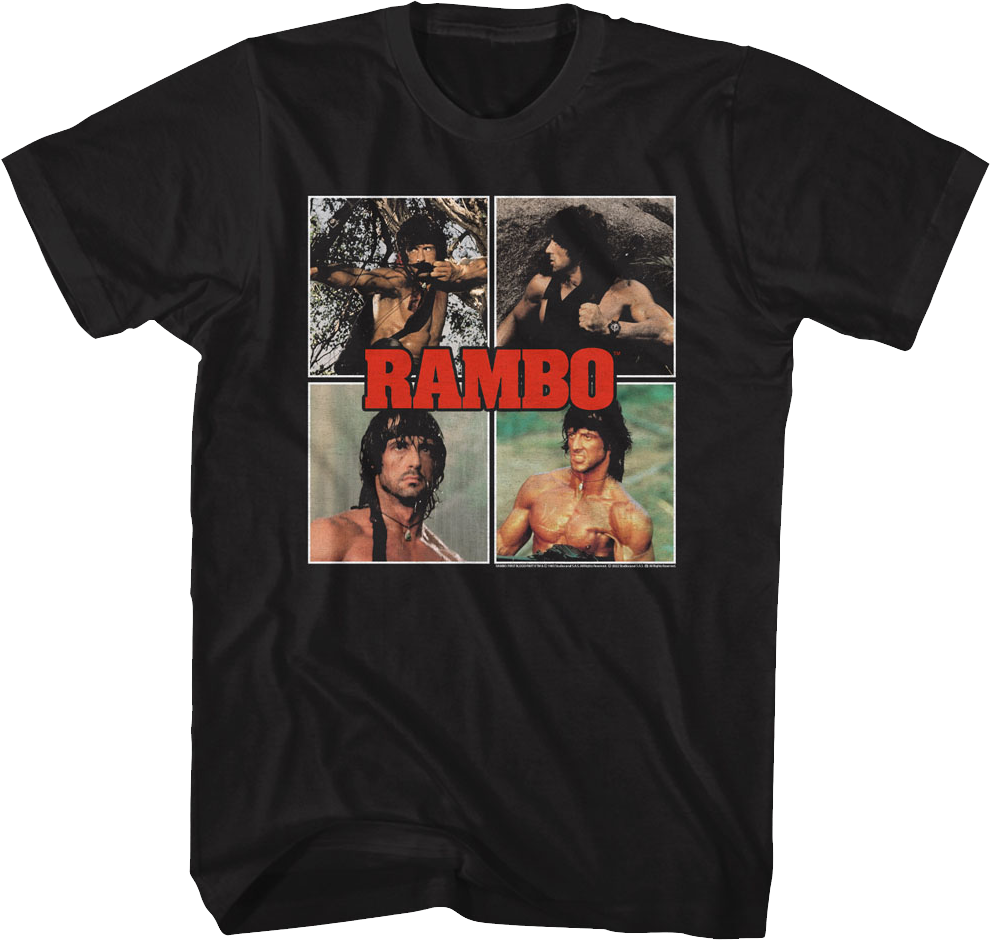 Four Photos Rambo T-Shirt
