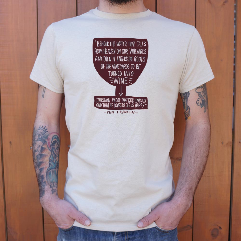 Franklin Wine Quote