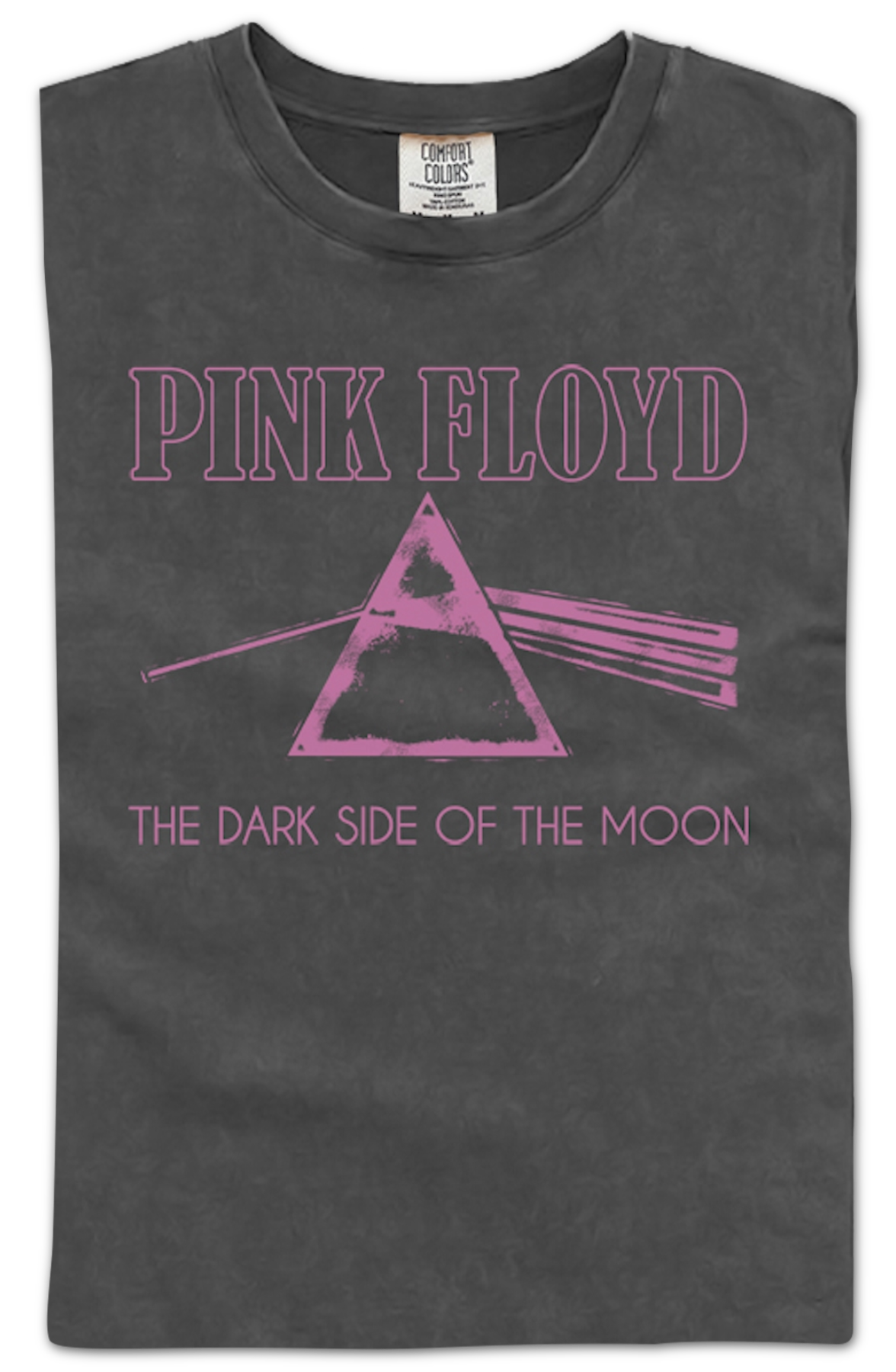 Front & Back 1973 Tour Pink Floyd Comfort Colors Brand T-Shirt