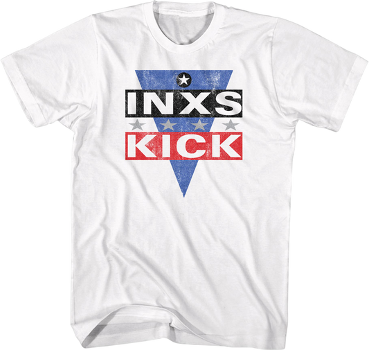 Front & Back Kick Off Tour INXS T-Shirt