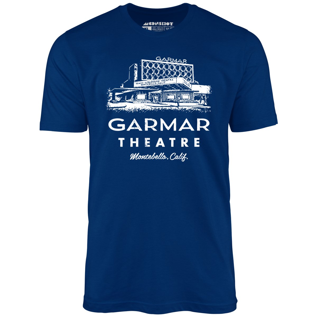 Garmar Theatre - Montebello, CA - Vintage Theatre - Unisex T-Shirt