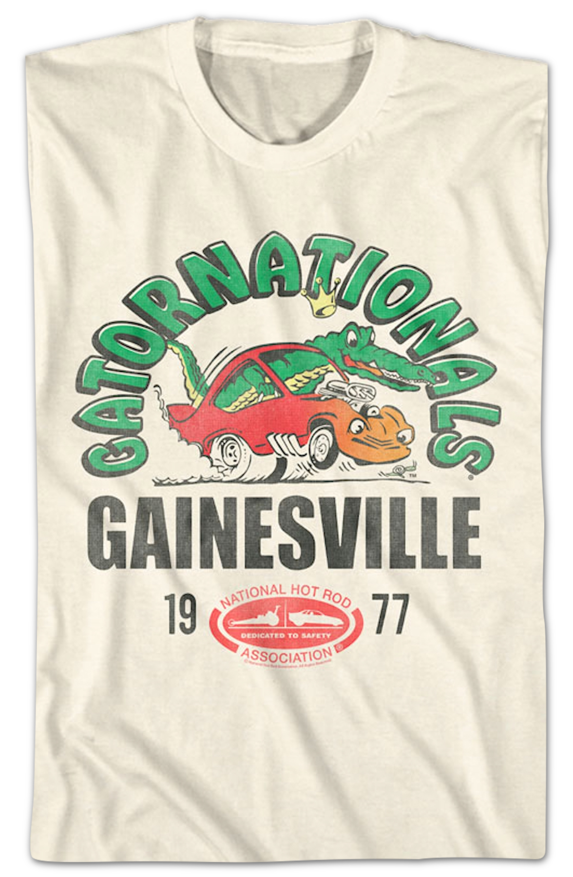 Gatornationals 1977 National Hot Rod Association T-Shirt
