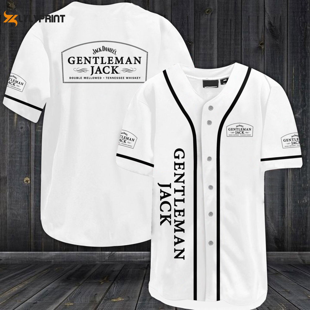 Gentleman Jack All Over Print Unisex Baseball Jersey - lylyprint.com