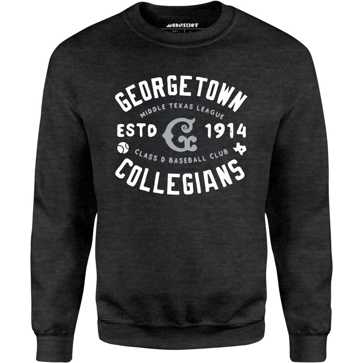 Georgetown Collegians - Texas - Vintage Defunct Baseball Teams - Unisex Sweatshirt