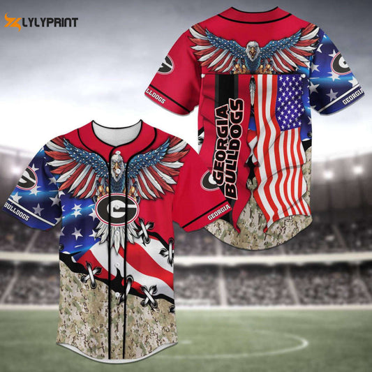 Georgia Bulldogs Baseball Jersey Gift For Men Women - lylyprint.com