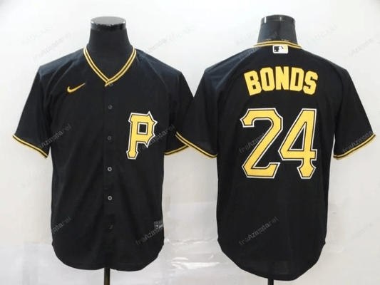 Men'S Pittsburgh Pirates 24 Barry Bonds Baseball Jersey 57