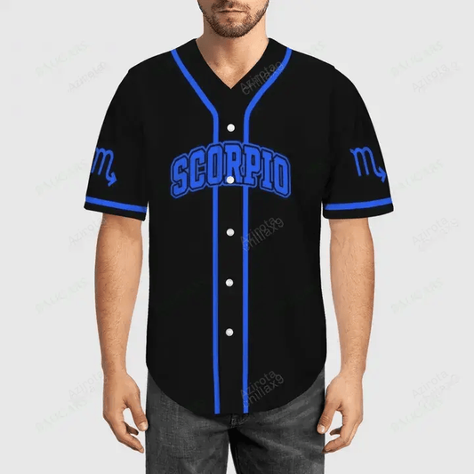 Scorpio Special Zodiac Baseball Jersey 221