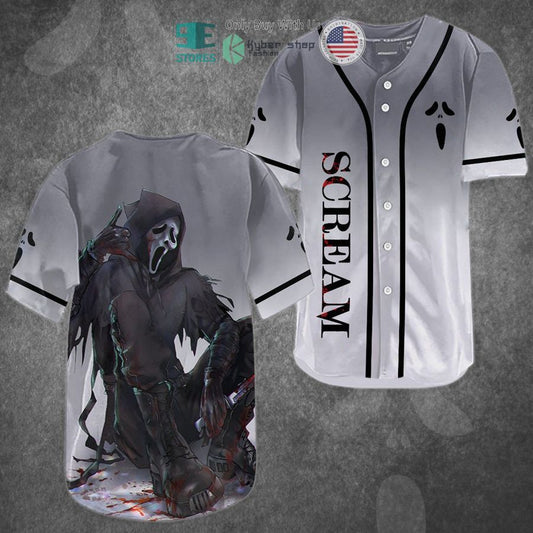 BEST Ghostface Scream Baseball Jersey