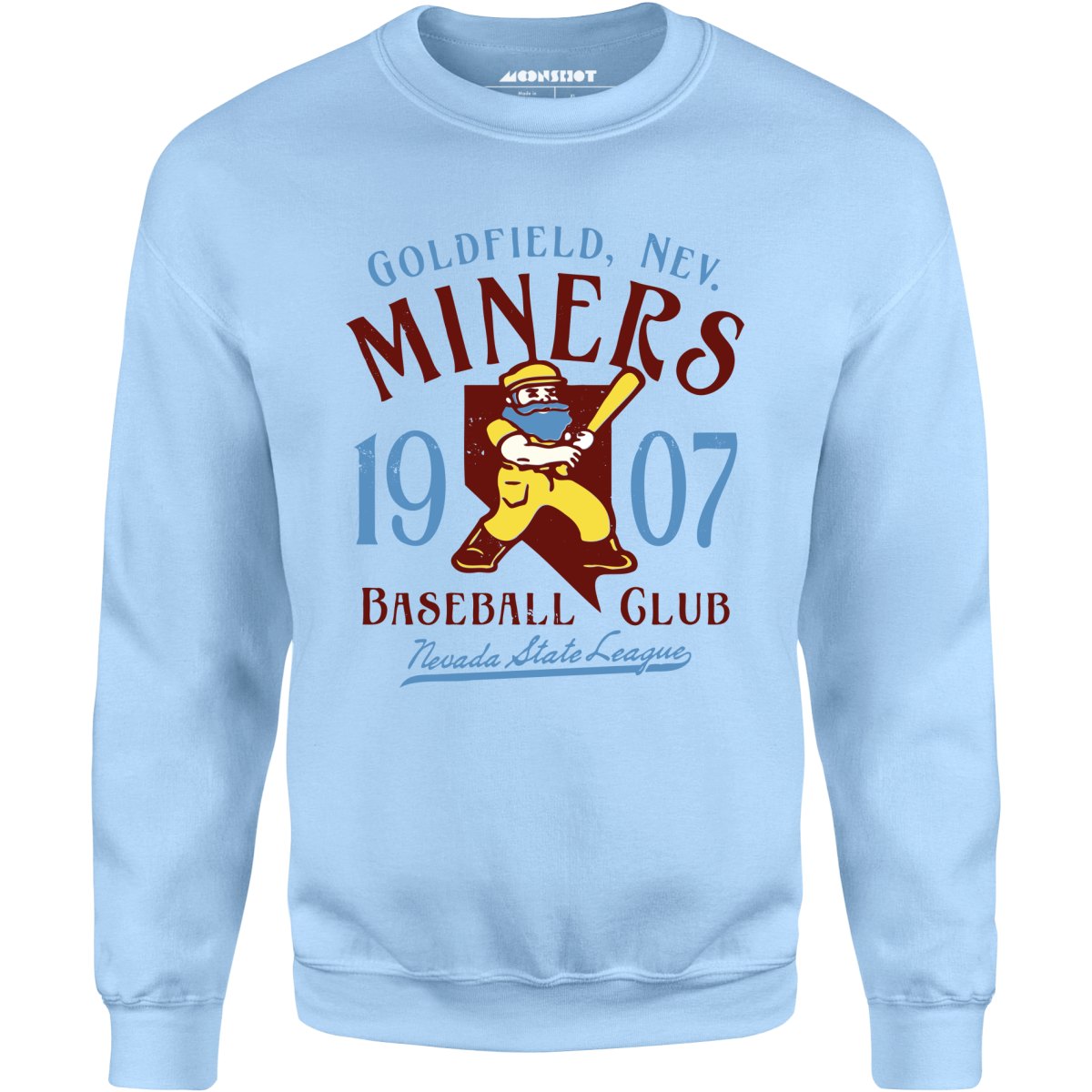 Goldfield Miners - Nevada - Vintage Defunct Baseball Teams - Unisex Sweatshirt