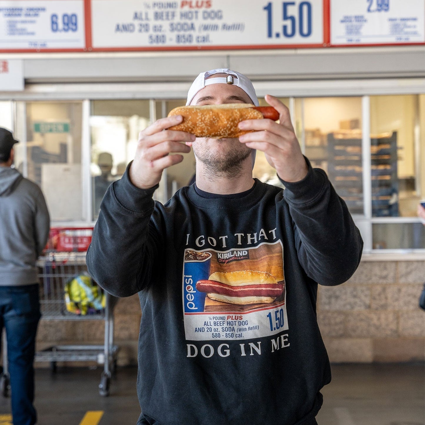 Got that Hot Dog in Me Sweatshirt