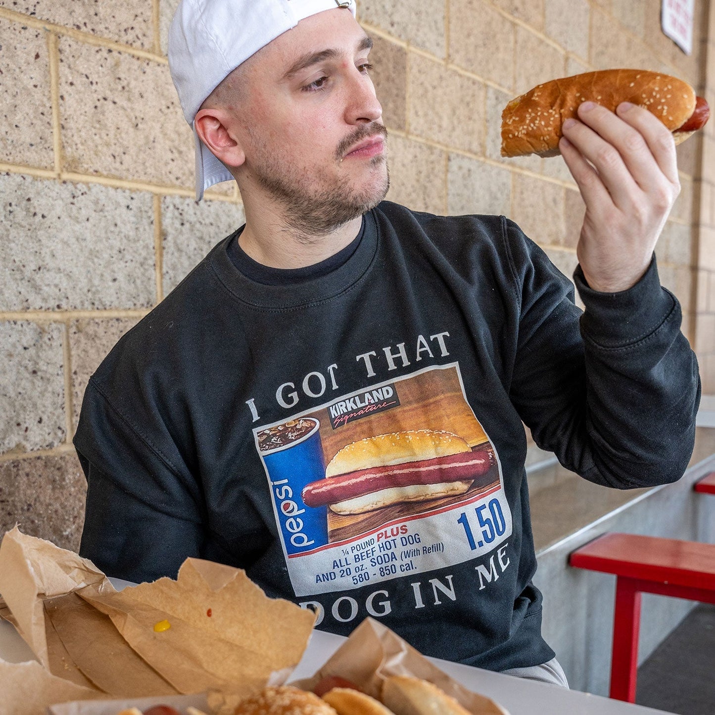 Got that Hot Dog in Me Sweatshirt