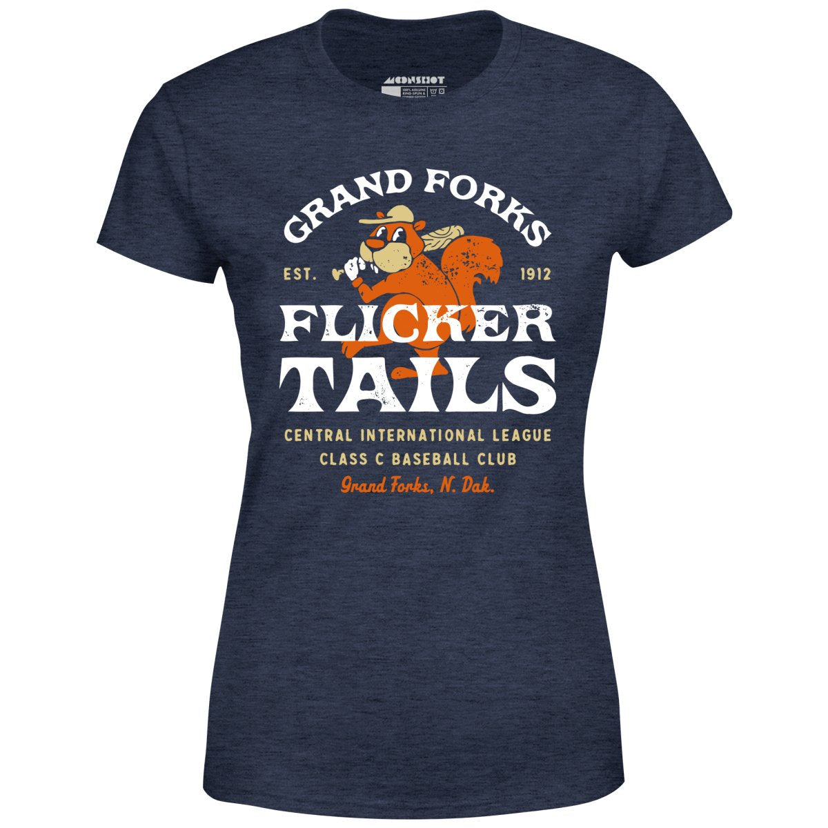 Grand Forks Flickertails - North Dakota - Vintage Defunct Baseball Teams - Women's T-Shirt