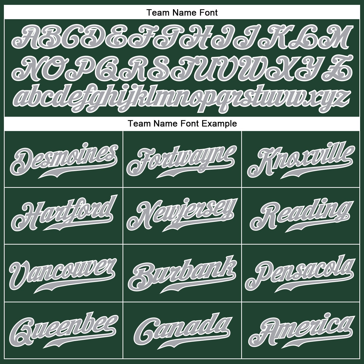 Custom Green Gray-White Authentic Baseball Jersey