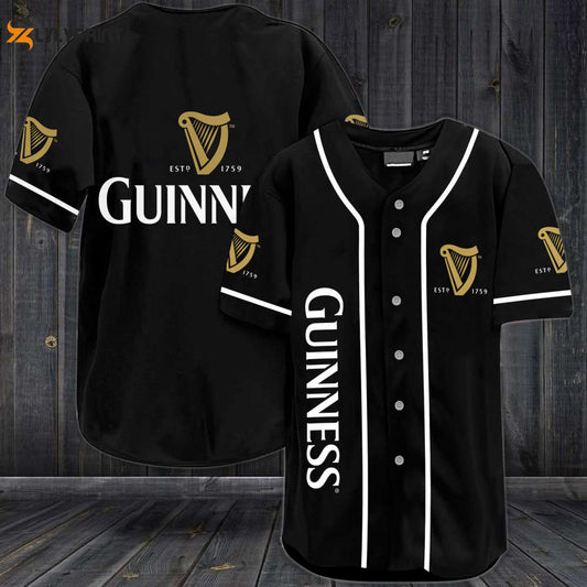 Guinness Beer Baseball Jersey - lylyprint.com
