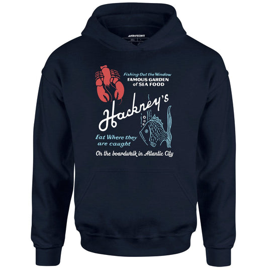 Hackney's - Atlantic City, NJ - Vintage Restaurant - Unisex Hoodie
