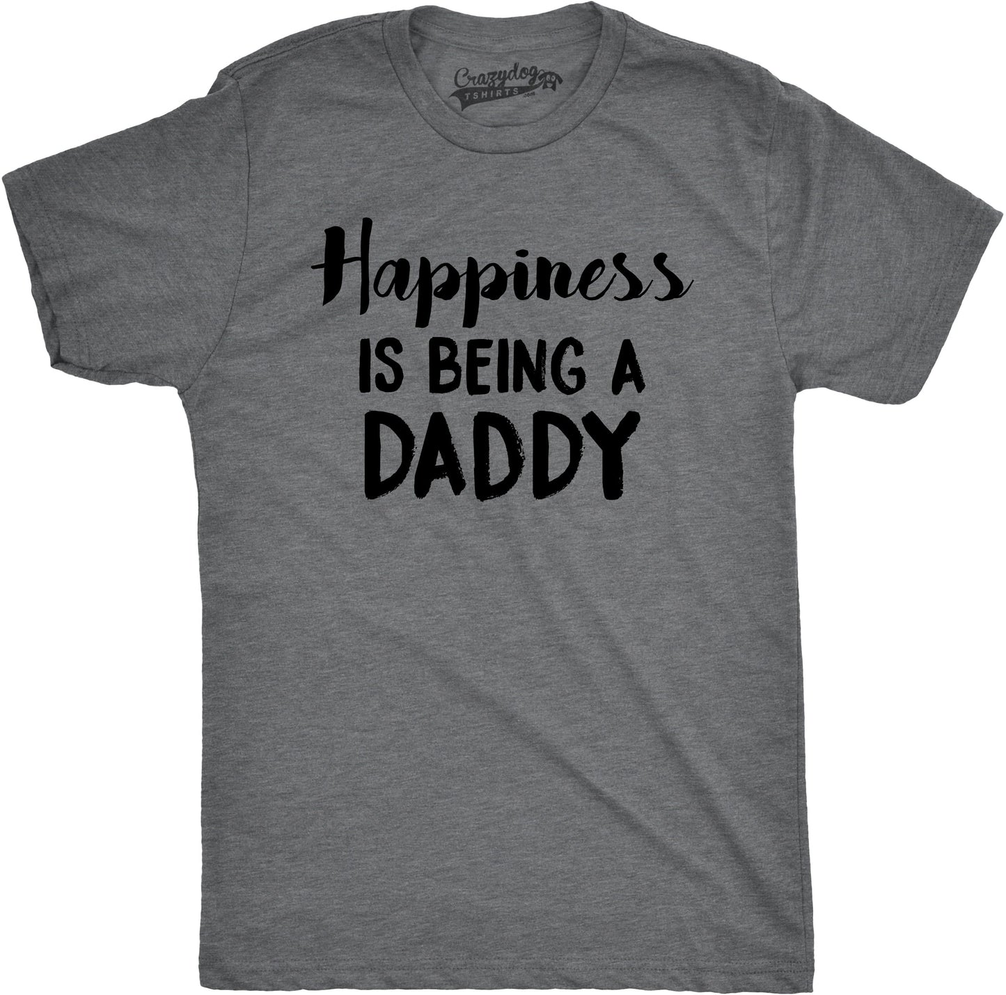 Happiness is Being a Daddy Men's T Shirt Hoodie, Sweatshirt | InkThreadWorks.com (Image 4)