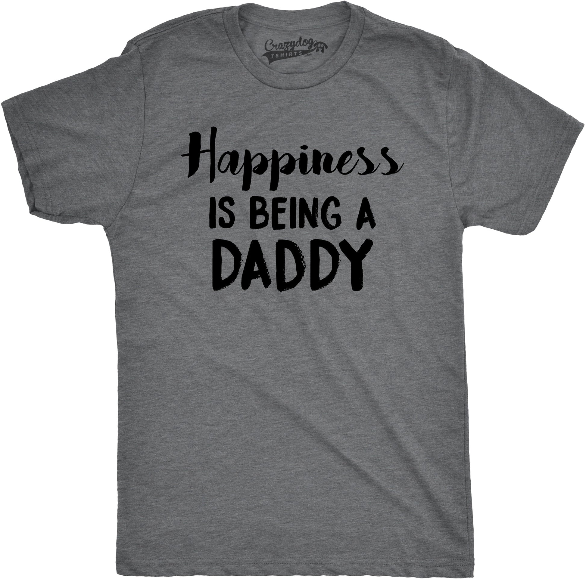 Happiness is Being a Daddy Men's T Shirt Hoodie, Sweatshirt | InkThreadWorks.com (Image 4)