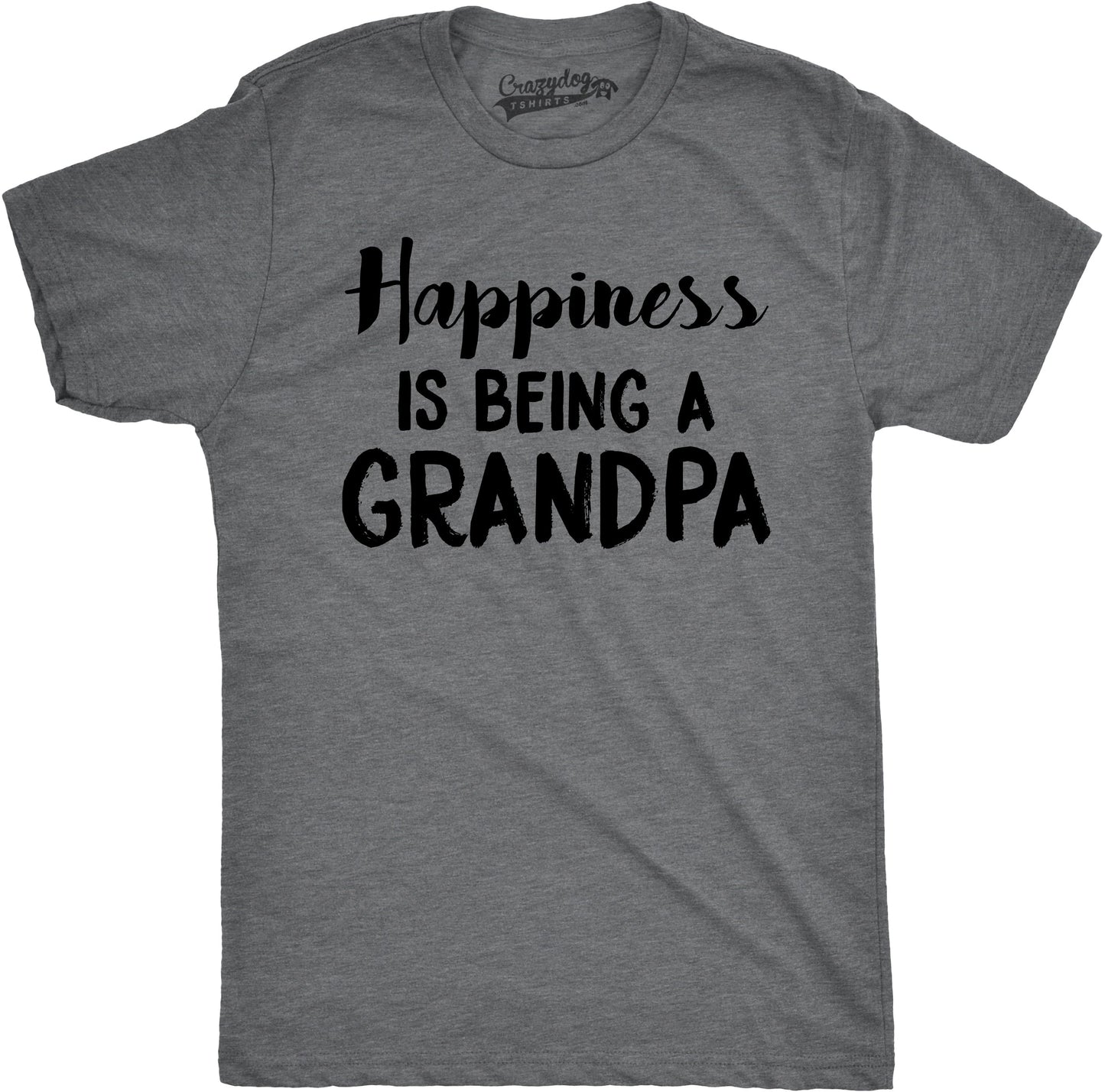 Happiness is Being a Grandpa Men's T Shirt Hoodie, Sweatshirt | InkThreadWorks.com (Image 4)