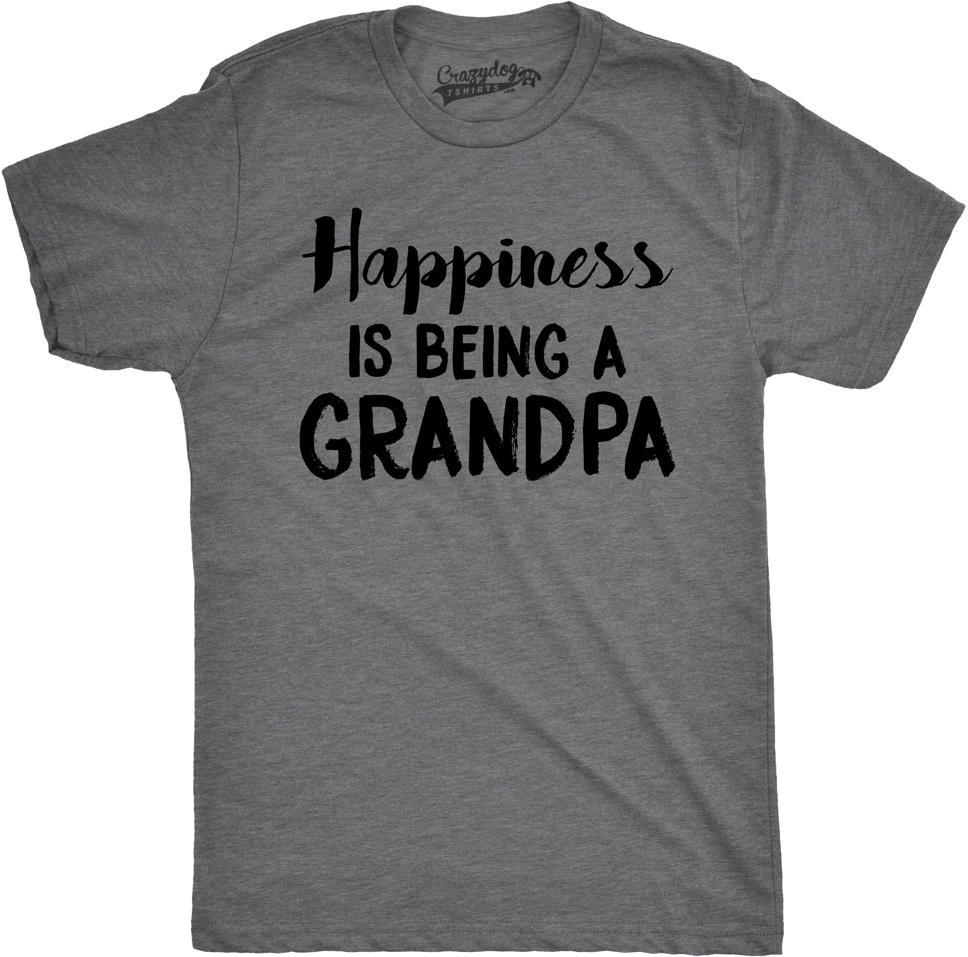 Happiness is Being a Grandpa Men's T Shirt Hoodie, Sweatshirt | InkThreadWorks.com (Image 4)