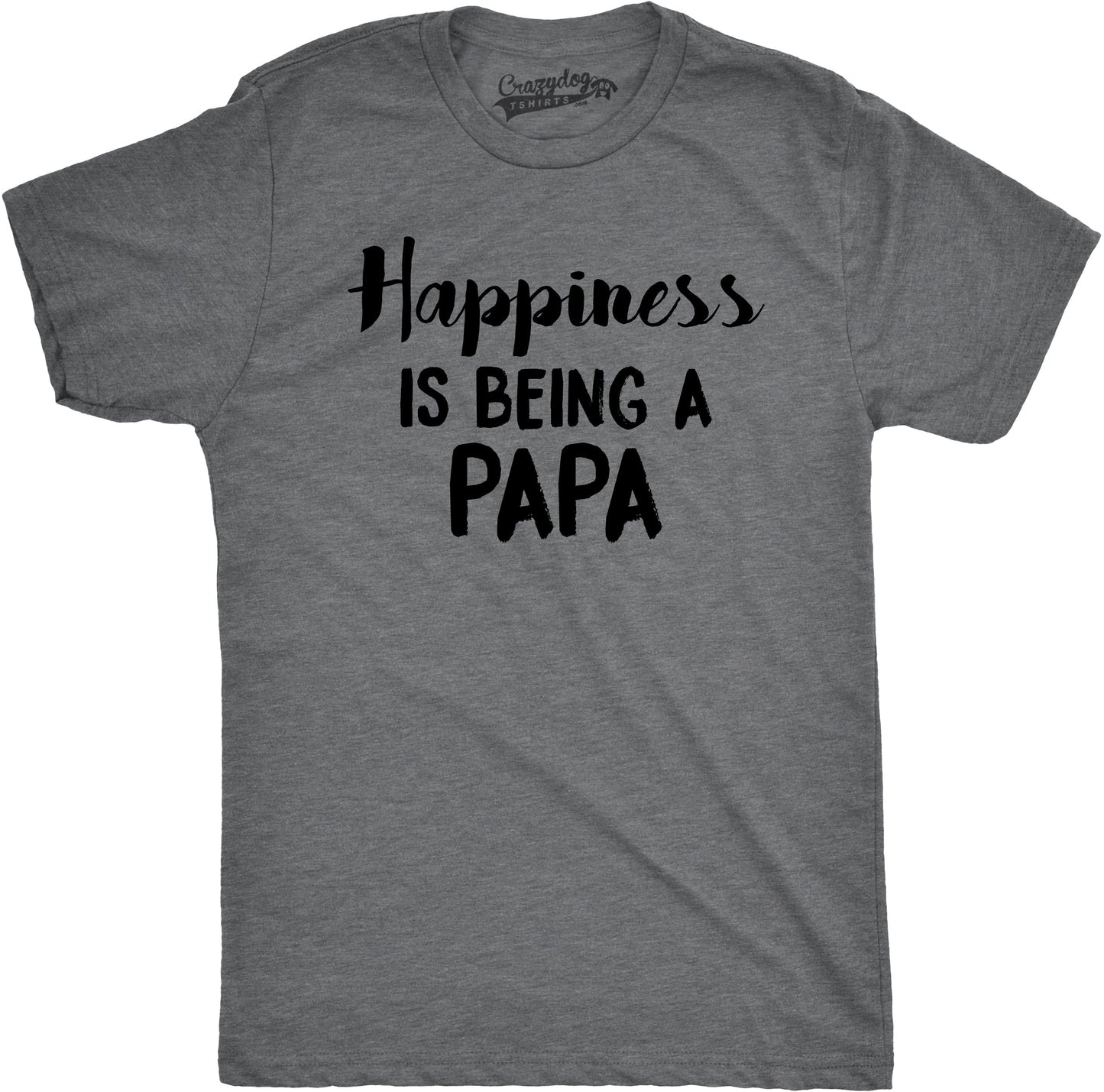 Happiness Is Being a Papa Men's T Shirt Hoodie, Sweatshirt | InkThreadWorks.com (Image 4)