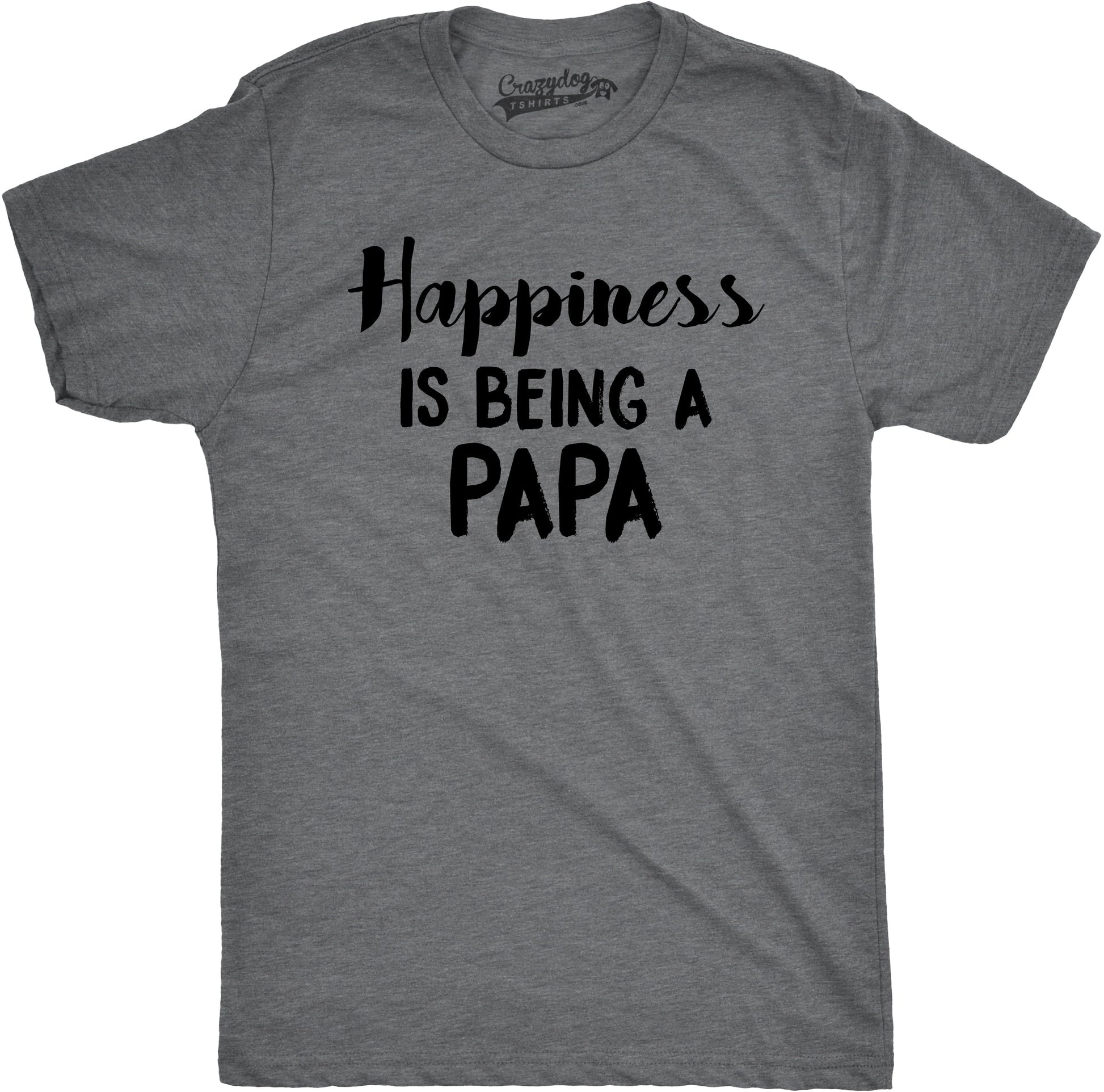Happiness Is Being a Papa Men's T Shirt Hoodie, Sweatshirt | InkThreadWorks.com (Image 4)