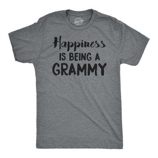 Happiness Is Being A Grammy Men's T Shirt Hoodie, Sweatshirt | InkThreadWorks.com (Image 1)