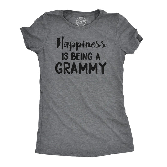 Happiness Is Being A Grammy Women's T Shirt Hoodie, Sweatshirt | InkThreadWorks.com (Image 1)