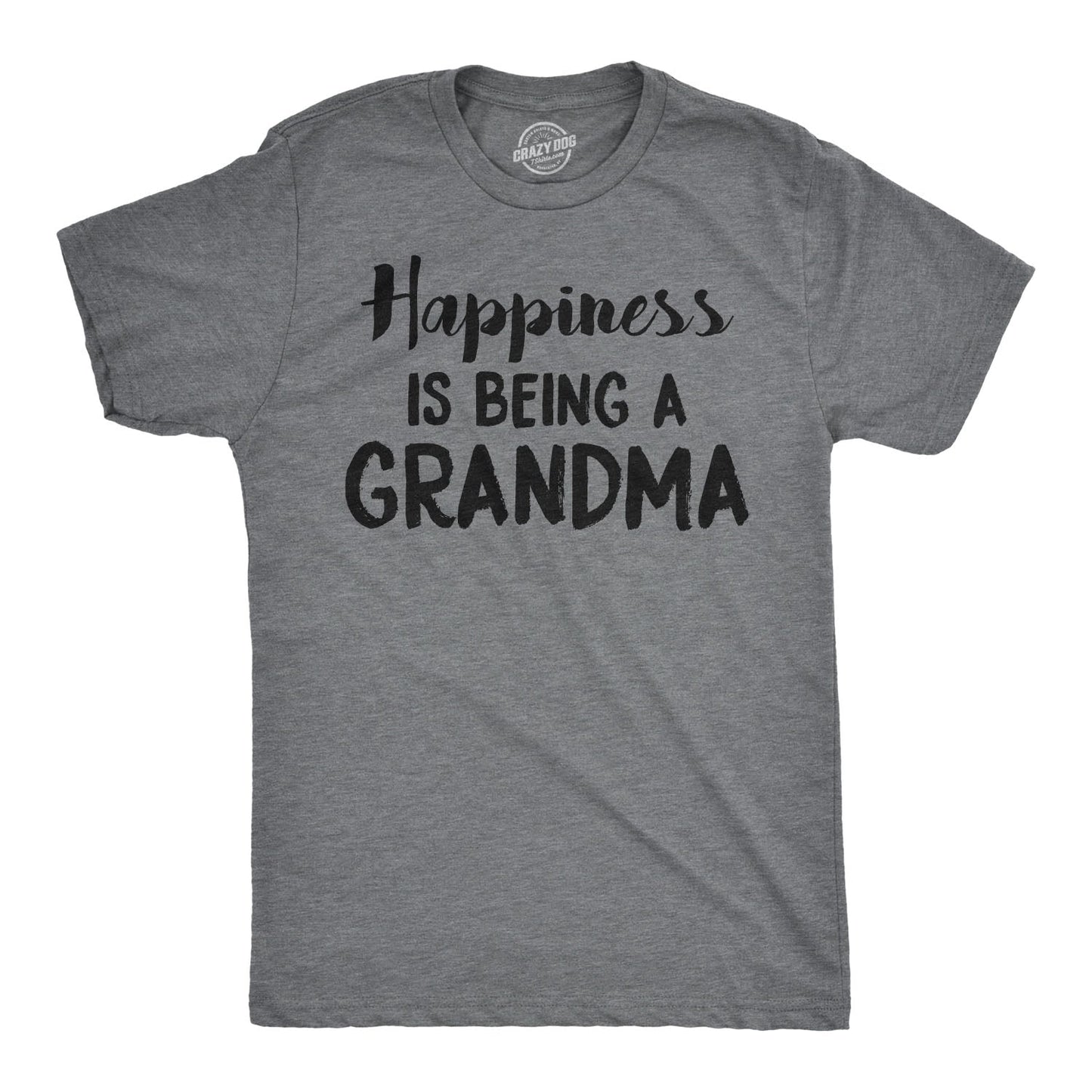 Happiness is Being a Grandma Men's T Shirt Hoodie, Sweatshirt | InkThreadWorks.com (Image 1)
