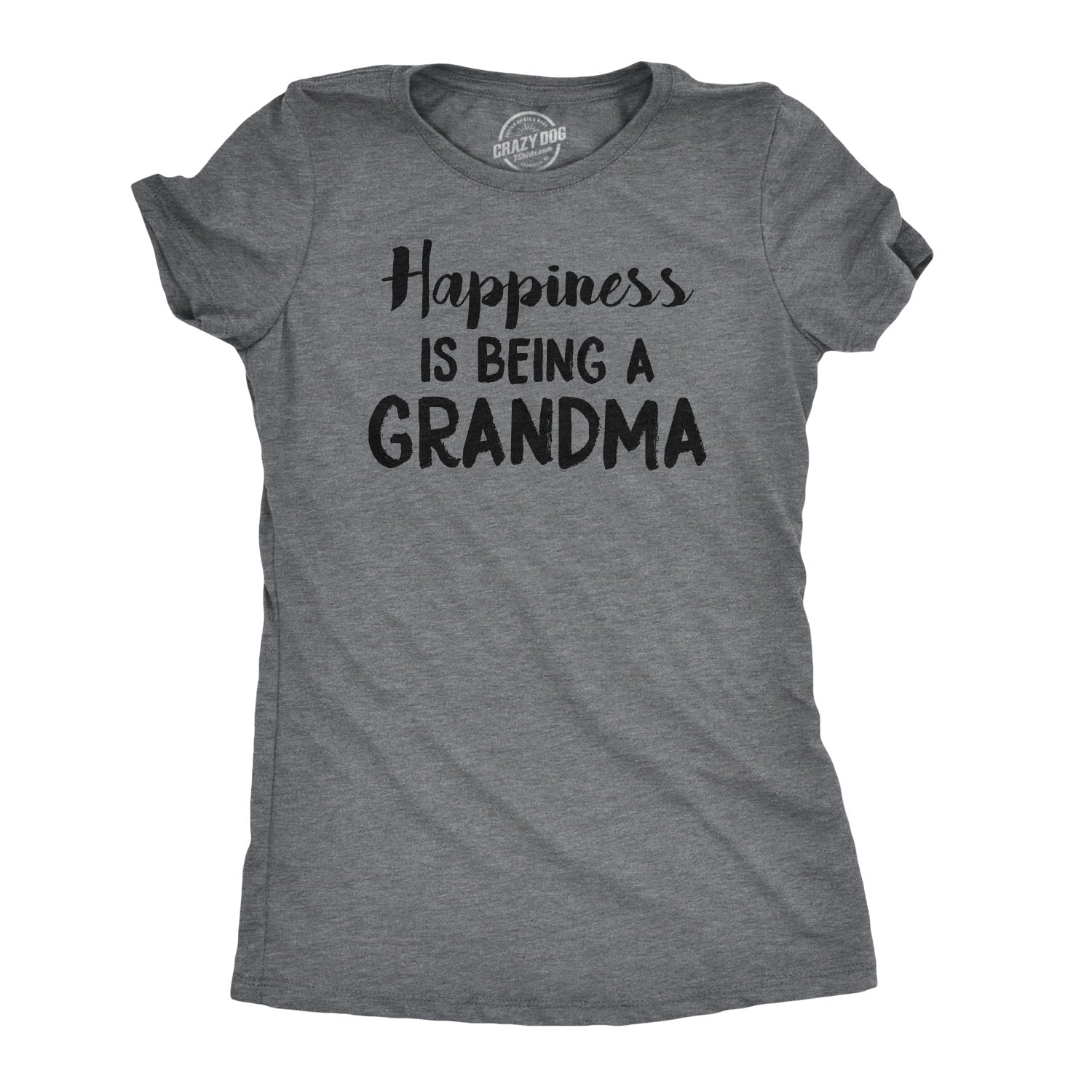 Happiness Is Being a Grandma Women's T Shirt Hoodie, Sweatshirt | InkThreadWorks.com (Image 1)