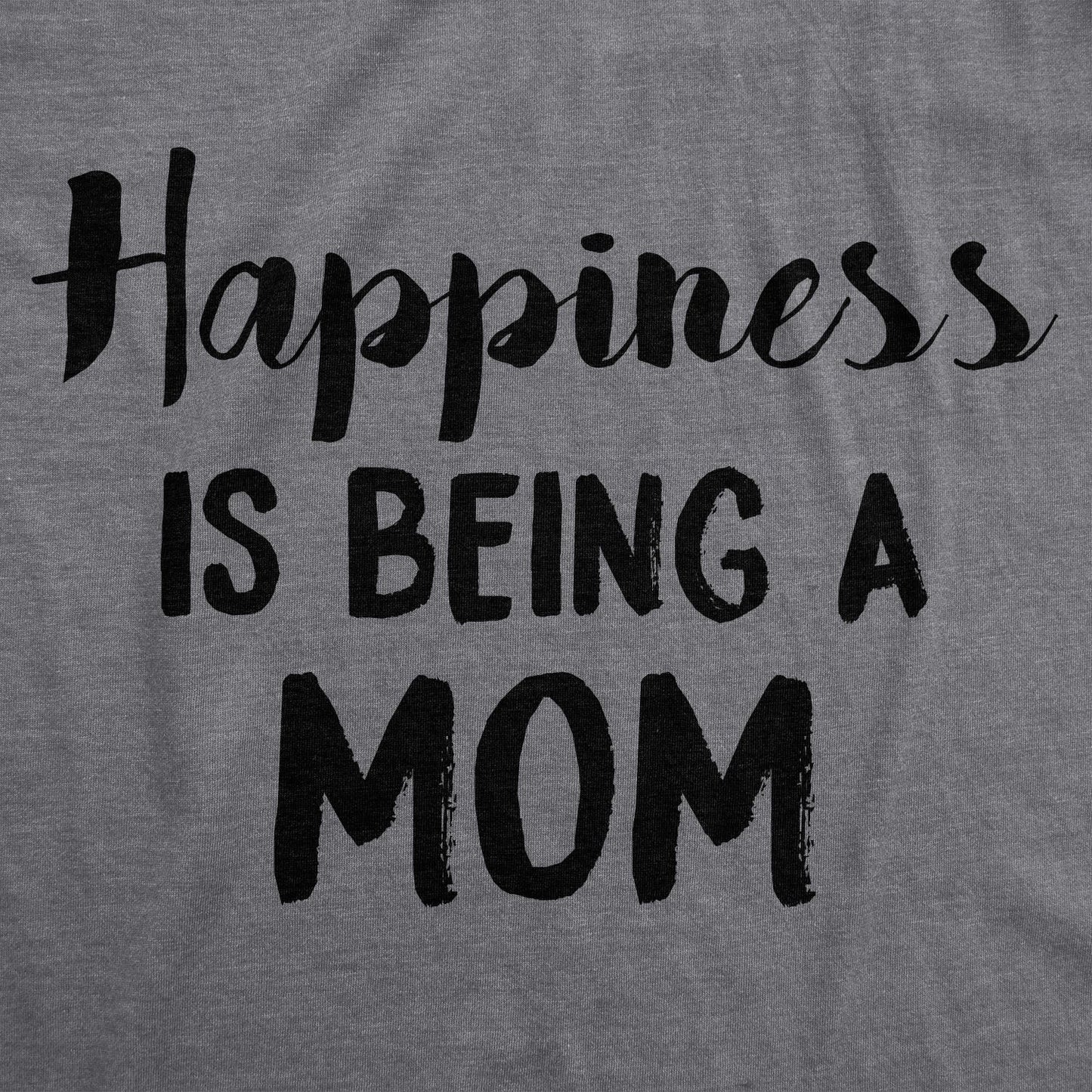 Happiness is Being a Mom Women's T Shirt Hoodie, Sweatshirt | InkThreadWorks.com (Image 2)