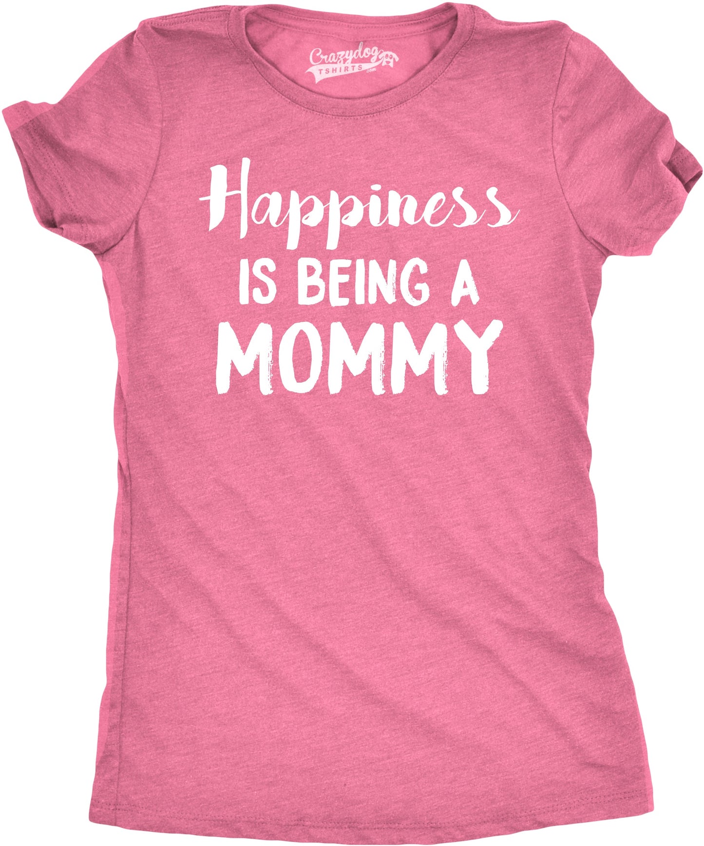 Happiness Is Being a Mommy Women's T Shirt Hoodie, Sweatshirt | InkThreadWorks.com (Image 4)