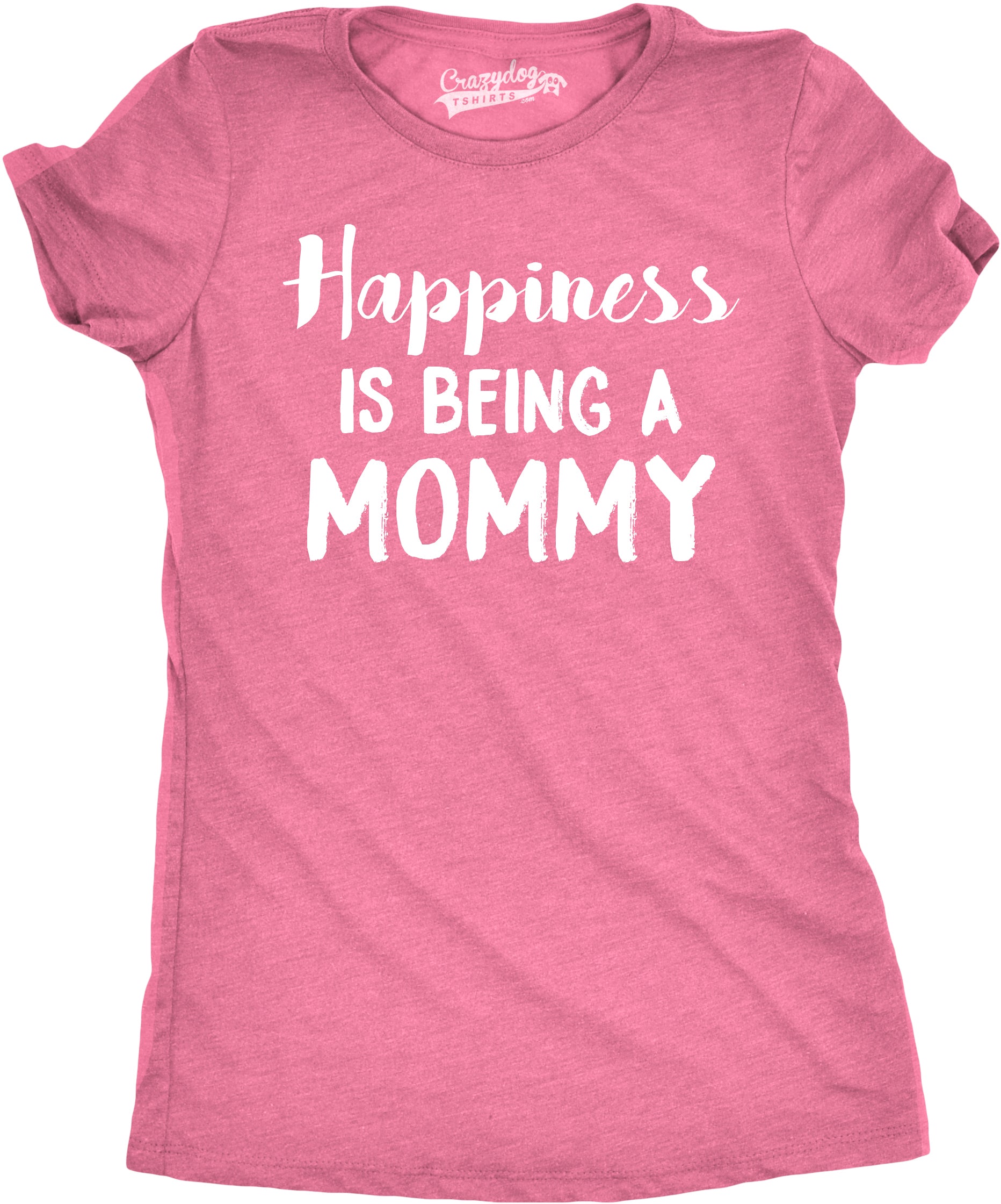 Happiness Is Being a Mommy Women's T Shirt Hoodie, Sweatshirt | InkThreadWorks.com (Image 4)