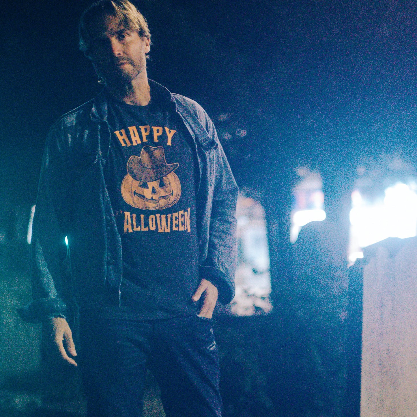 Happy Y'alloween Men's T Shirt Hoodie, Sweatshirt | InkThreadWorks.com (Image 3)