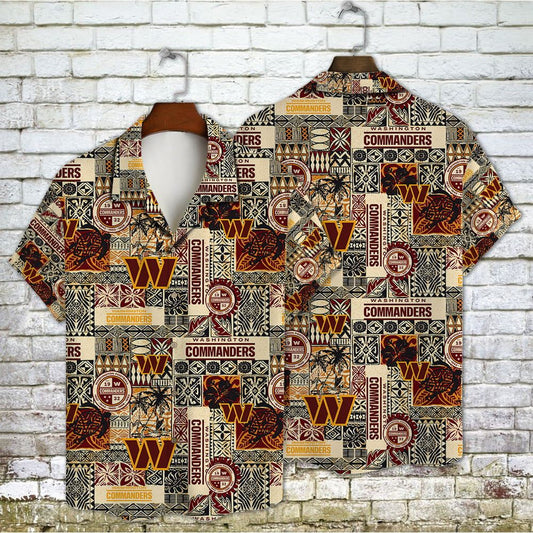 Hawaiian Aop Shirt from Washington Commanders
