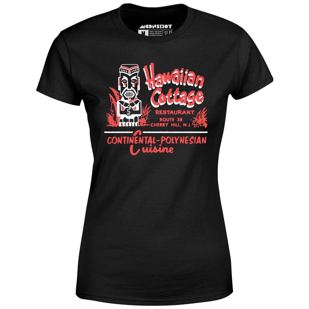 Hawaiian Cottage - Cherry Hill, NJ - Vintage Tiki Bar - Women's T-Shirt