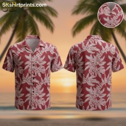 Hawaiian Tactical Shirt Military Combat Style Button Up Short Sleeve Beach Shirt for Men